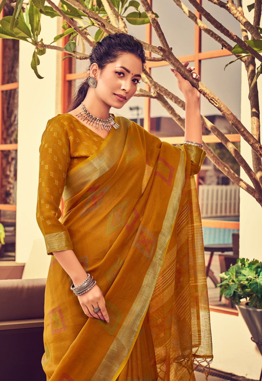 Stylewell Anupama 4 Fancy Ethnic Wear Wholesale Designer Printed Sarees Catalog